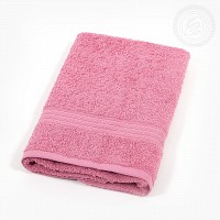 Уют полотенце махровое (брусника)