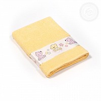 Уголок и полотенца детские «Мойдодыр» (желтый)