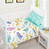 Комплект постельного белья для малышей Динопарк
